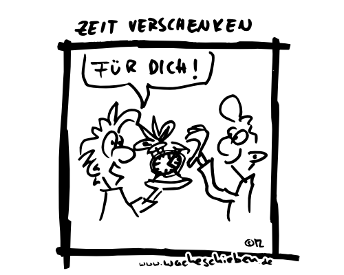 Zeit verschenken