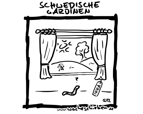 schwedische Gardinen