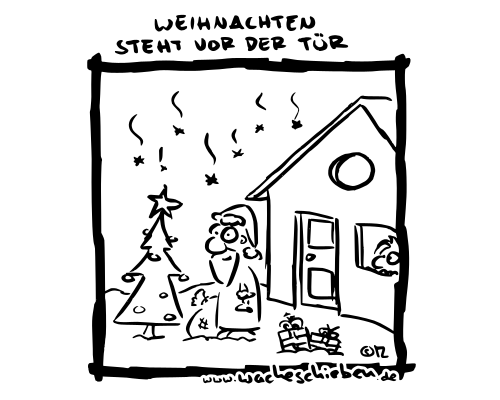 Weihnachten steht vor der Tür