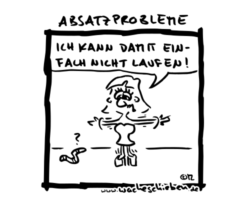 Absatzprobleme