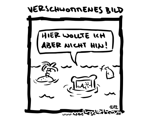 verschwommenes Bild