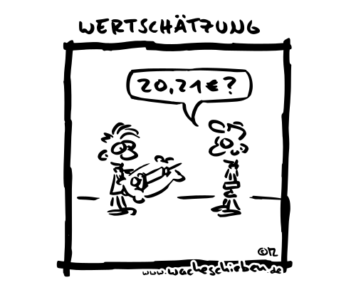 Wertschätzung