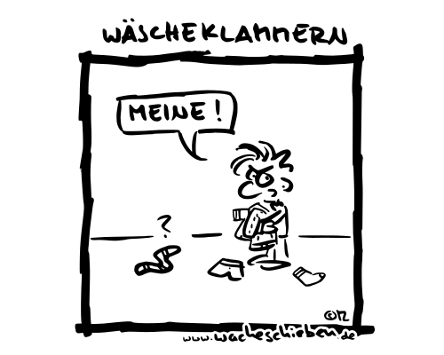 Wäscheklammern