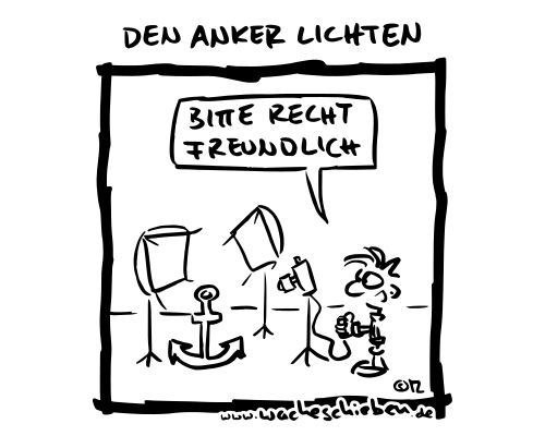 den Anker lichten