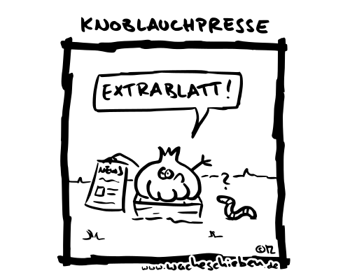 Knoblauchpresse