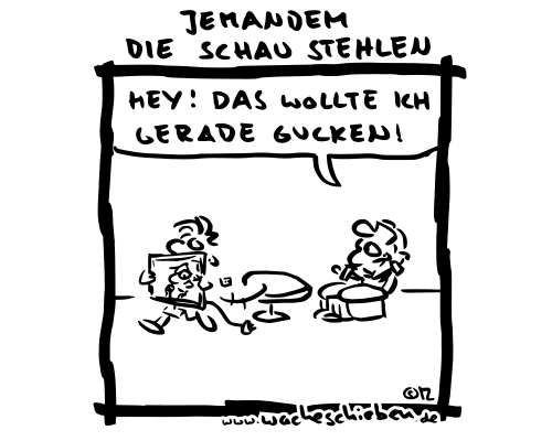 jemandem die Schau stehlen