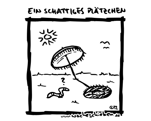 ein schattiges Plätzchen