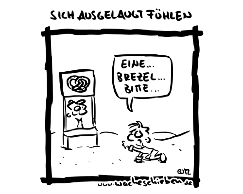 sich ausgelaugt fühlen