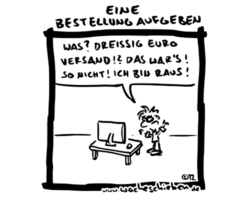 eine Bestellung aufgeben