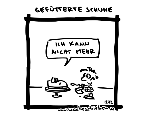 gefütterte Schuhe